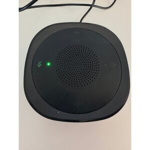 USB Speakerphone Sz OS Black Wired Conference Call Microphone Office Accessory